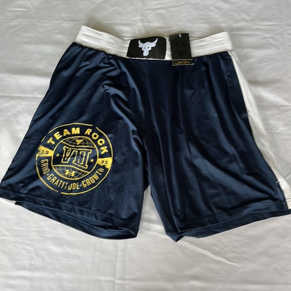 Under Armour Men's Project Rock Boxing Shorts Sizes XL and XXL NWT - Picture 4 of 14